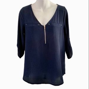 Tempted LA | Zipper Blouse